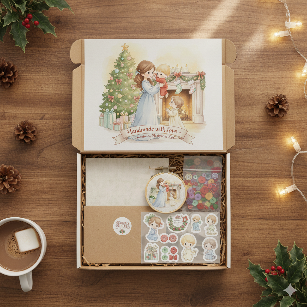 Precious Moments PNG Christmas Designs