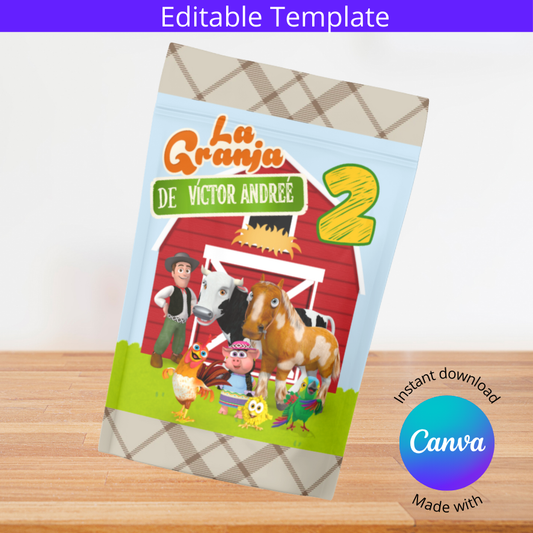 Chip Bags personalizable de La Granja de Zenon