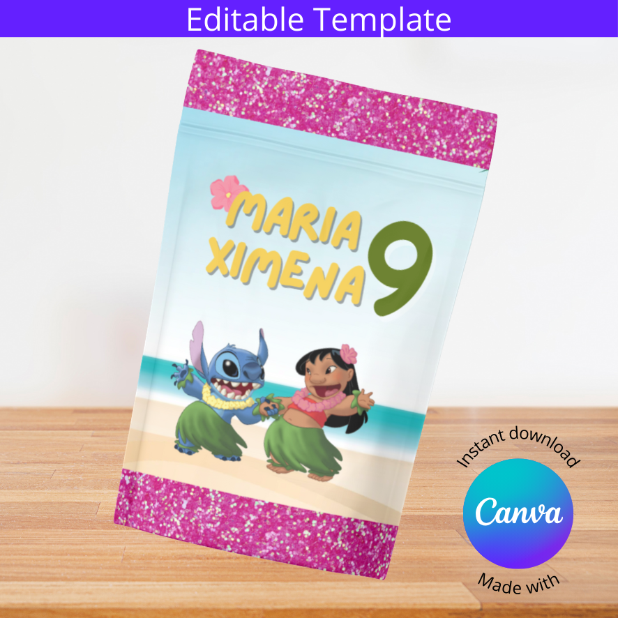 Chip Bags de LILO & STITCH Personalizable