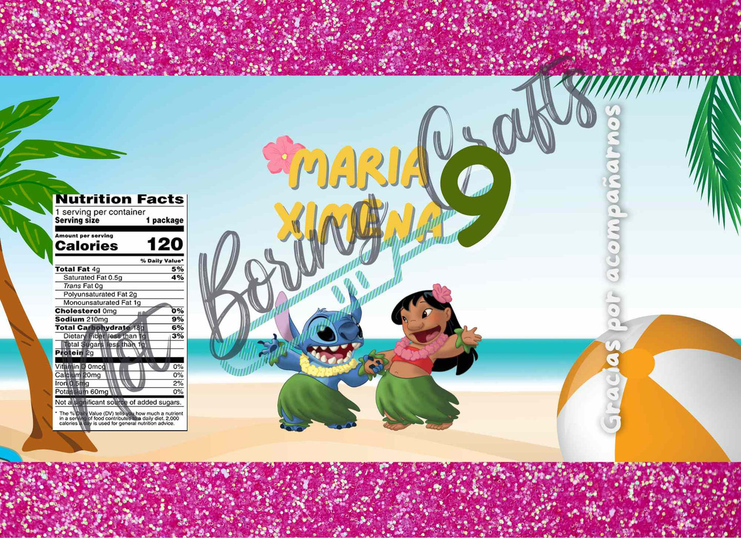 Chip Bags de LILO & STITCH Personalizable