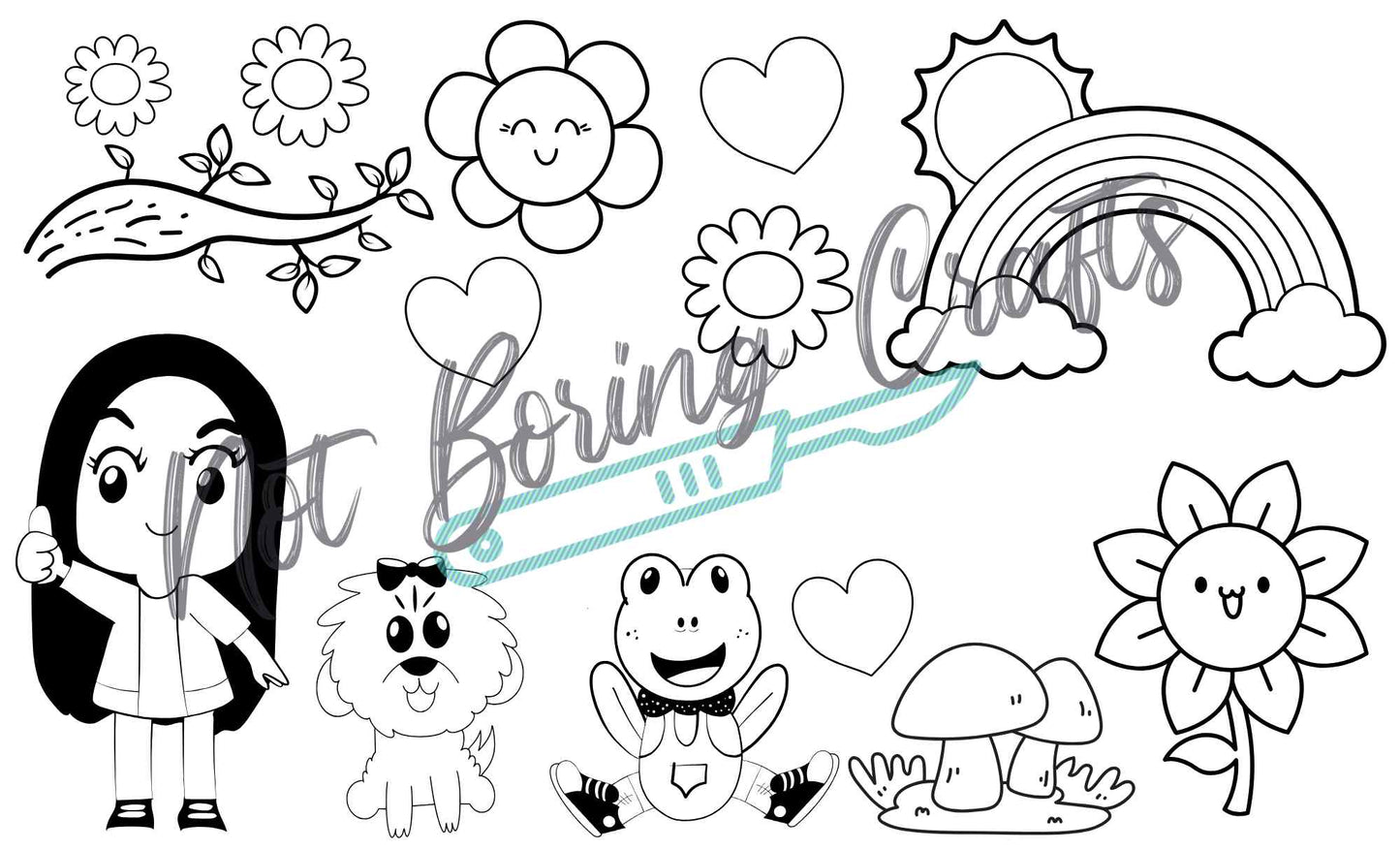 Mantel para colorear de Lara Campos Personalizable