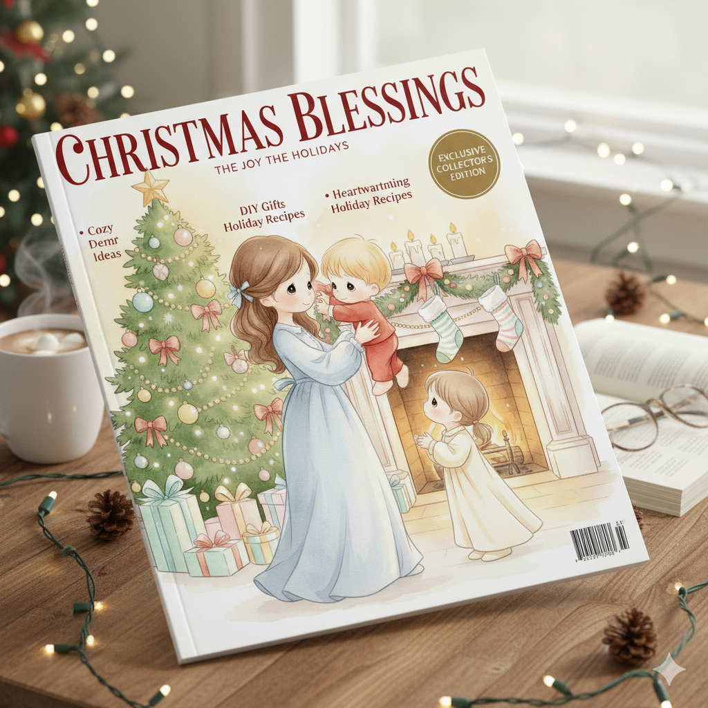 Precious Moments PNG Christmas Designs 