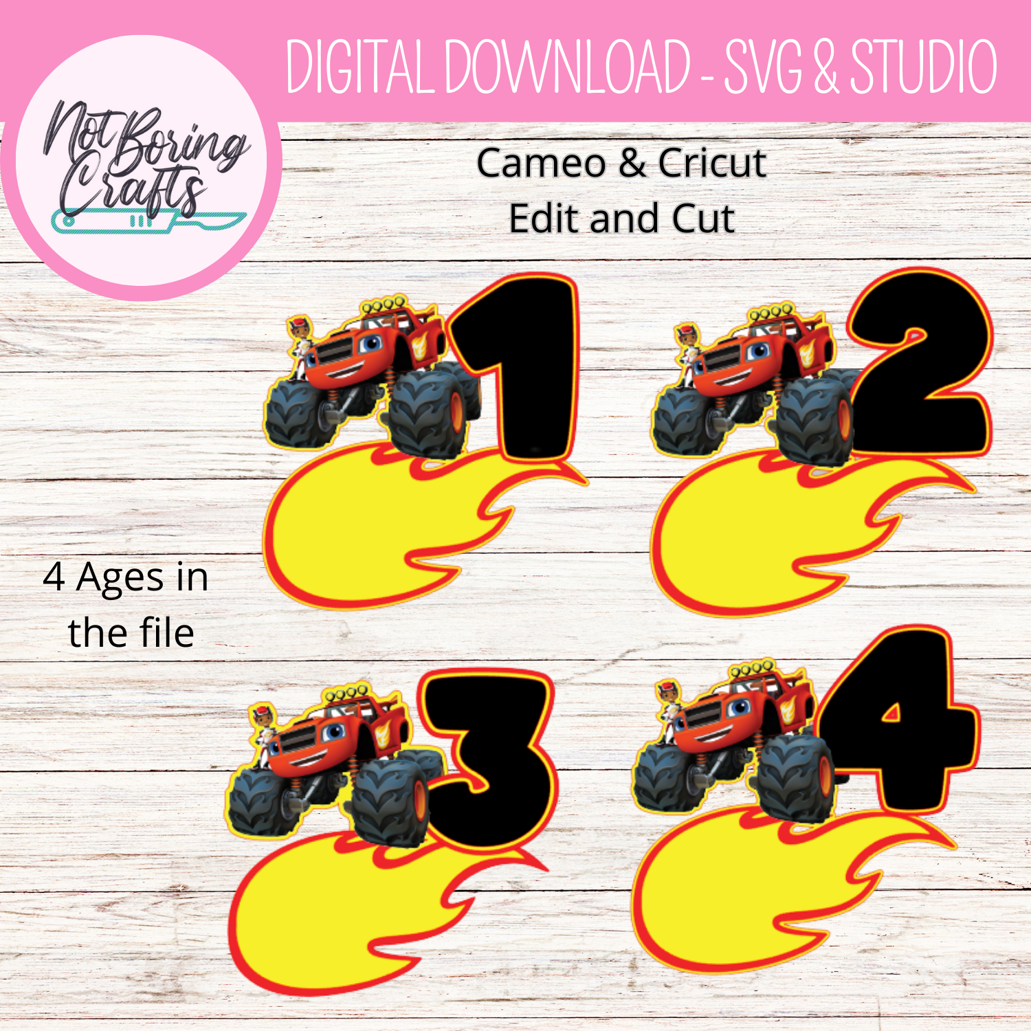 Blaze and the Monster Machines Personalizable